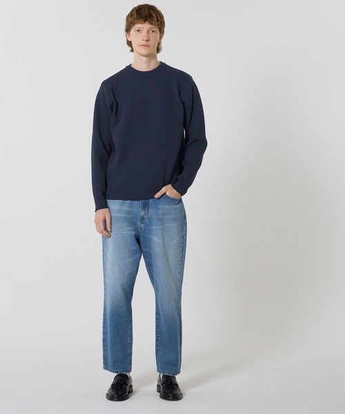 coca(coca)(コカ)の「ミラノ編みニットトップス(ニット/セーター・メンズ・ネイビー/ブラック・L/XL/M)」の8枚目の写真