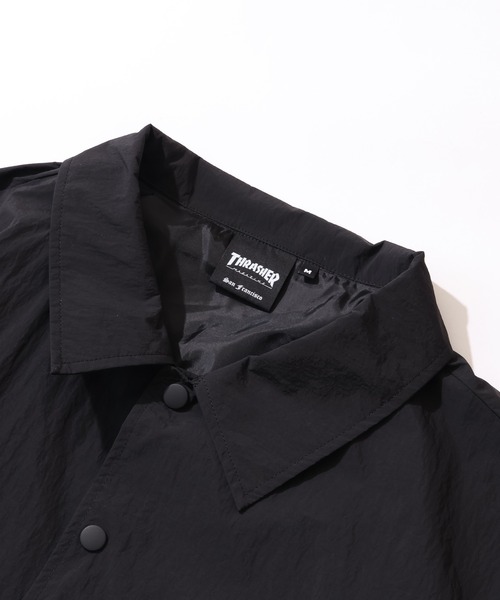 THRASHER(スラッシャー)の「【THRASHER/スラッシャー】プリントコーチジャケット UVカット・撥水(ナイロンジャケット・メンズ・ライトグレー/ブラック/カーキ・M/L/XL)」の13枚目の写真