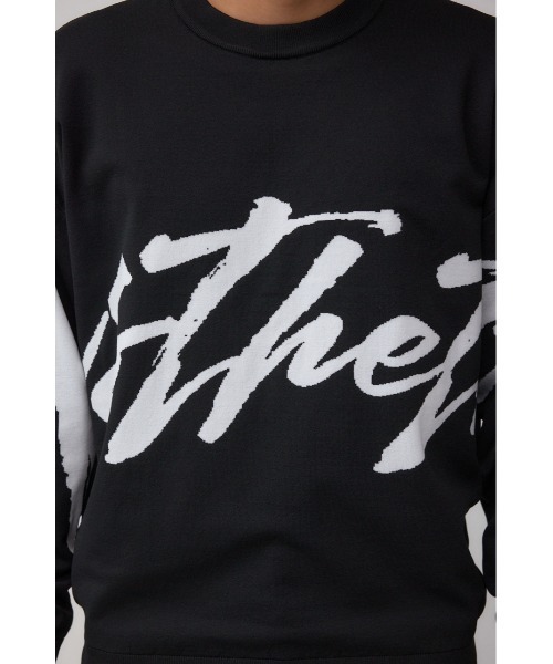 リバーシブル総柄グラフィックニット（ニット/セーター）｜AZUL BY