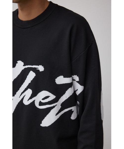AZUL by moussy(アズールバイマウジー)の「リバーシブル総柄グラフィックニット(ニット/セーター・メンズ・ブラック/グレー・MEDIUM/LARGE)」の11枚目の写真