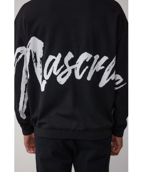 AZUL by moussy(アズールバイマウジー)の「リバーシブル総柄グラフィックニット(ニット/セーター・メンズ・ブラック/グレー・MEDIUM/LARGE)」の13枚目の写真