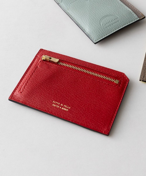 未使用級✨L’arcobaleno ラルコバレーノ 折り財布 スマートウォレット ラルコバレーノのスマートミニウォレット | 送料無料|BEIGE/PINK