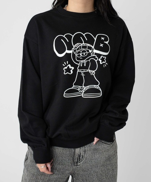 セール】WEGO/【25年秋冬新作】アソートグラフィックプルオーバー【XS