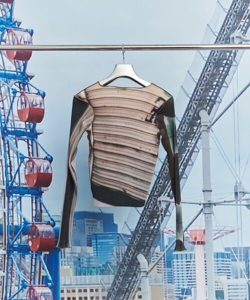 kotohayokozawa/コトハヨコザワ】GRAPHIC TINY TOP/グラフィックミニ