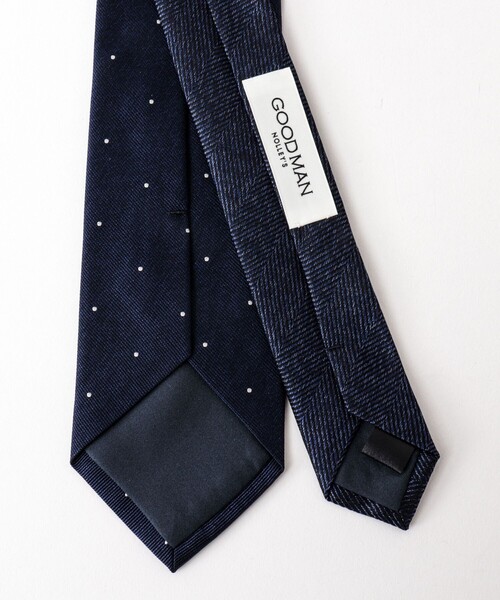 NOLLEY’S（ノーリーズ）の「RBクレリックスペースドットネクタイ 25AWコレクション（ネクタイ・メンズ・ブルー系その他6/パープル系その他・FREE）」の7枚目の写真