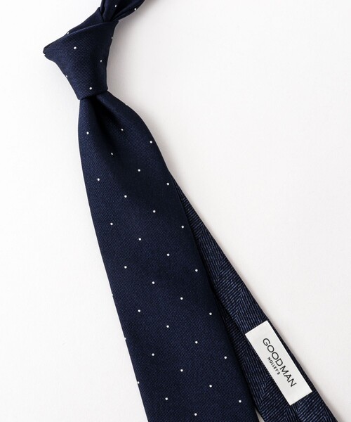 NOLLEY’S（ノーリーズ）の「RBクレリックスペースドットネクタイ 25AWコレクション（ネクタイ・メンズ・ブルー系その他6/パープル系その他・FREE）」の9枚目の写真