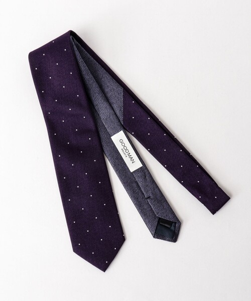 NOLLEY’S（ノーリーズ）の「RBクレリックスペースドットネクタイ 25AWコレクション（ネクタイ・メンズ・ブルー系その他6/パープル系その他・FREE）」の18枚目の写真