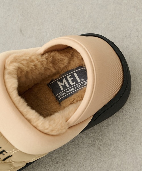 MEI(メイ)の「【MEI】PLATFORM QUILTING MOC SHOES / プラットフォームキルティングモックシューズ(スリッポン・レディース・ブラック/ピンク/グレー/ベージュ・L/M)」の17枚目の写真
