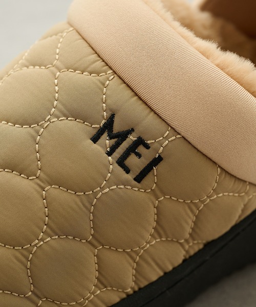 MEI(メイ)の「【MEI】PLATFORM QUILTING MOC SHOES / プラットフォームキルティングモックシューズ(スリッポン・レディース・ブラック/ピンク/グレー/ベージュ・L/M)」の18枚目の写真