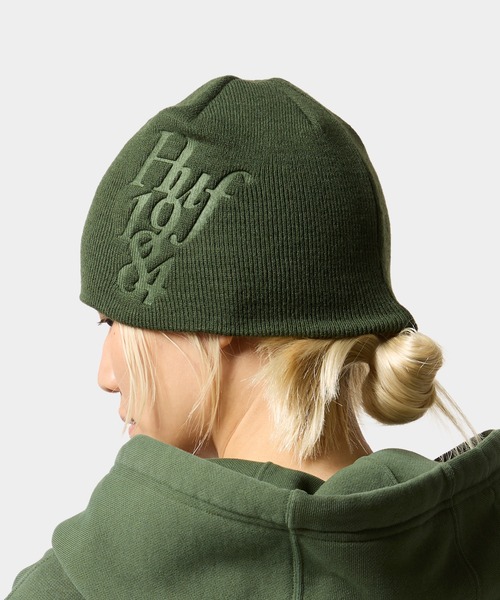 HUF（ハフ）の「1984 BEANIE（ニットキャップ/ビーニー・メンズ・ベージュ系その他/ブラック/ダークオリーブ・O/S）」の7枚目の写真