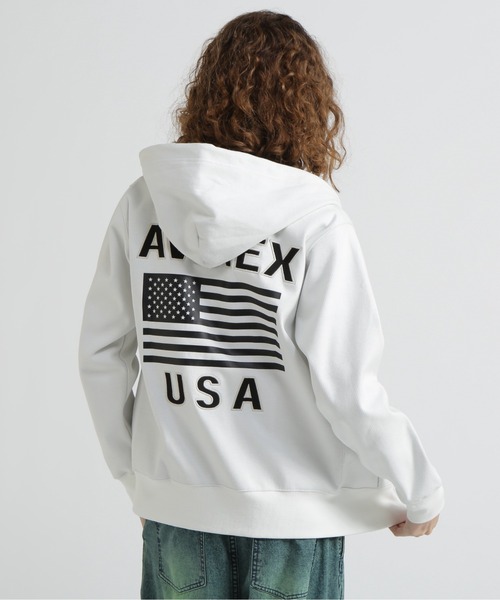 WEB&DEPOT限定》BONDING ZIP UP PARKA（パーカー）｜AVIREX