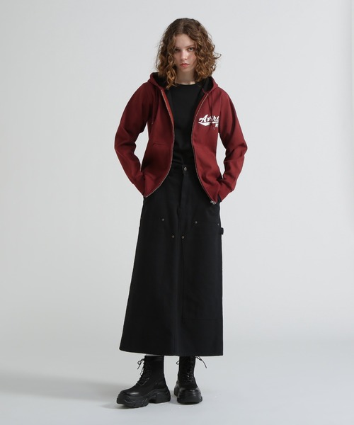 AVIREX(アヴィレックス)の「《WEB&DEPOT限定》BONDING ZIP UP PARKA(パーカー・レディース・その他/ホワイト/グレー/ブラック・F)」の9枚目の写真