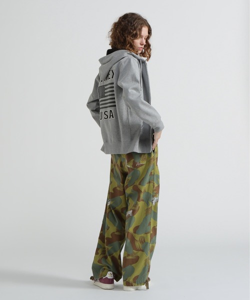AVIREX(アヴィレックス)の「《WEB&DEPOT限定》BONDING ZIP UP PARKA(パーカー・レディース・その他/ホワイト/グレー/ブラック・F)」の18枚目の写真
