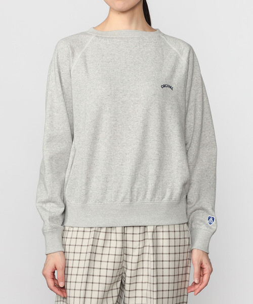 ORCIVAL | コットン裏毛 スウェットプルオーバー WOMEN（スウェット