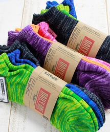 【9足セット】 メンズソックス くるぶし丈 足底パイル編み ミックスカラー