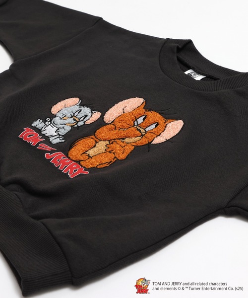Tom＆Jerry（トムアンドジェリー）の「〈トムとジェリー〉裏毛トレーナー（スウェット・キッズ・C/D/E/F/A/B・120cm/130cm/140cm/80ｃｍ/90cm/100cm/110cm）」の18枚目の写真