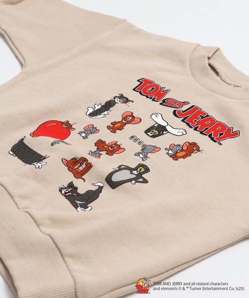 Tom＆Jerry（トムアンドジェリー）の「〈トムとジェリー〉裏毛トレーナー（スウェット・キッズ・C/D/E/F/A/B・120cm/130cm/140cm/80ｃｍ/90cm/100cm/110cm）」の22枚目の写真