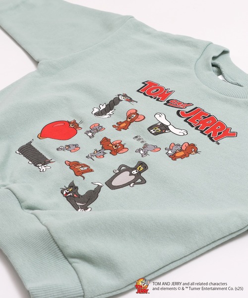 Tom＆Jerry（トムアンドジェリー）の「〈トムとジェリー〉裏毛トレーナー（スウェット・キッズ・C/D/E/F/A/B・120cm/130cm/140cm/80ｃｍ/90cm/100cm/110cm）」の15枚目の写真