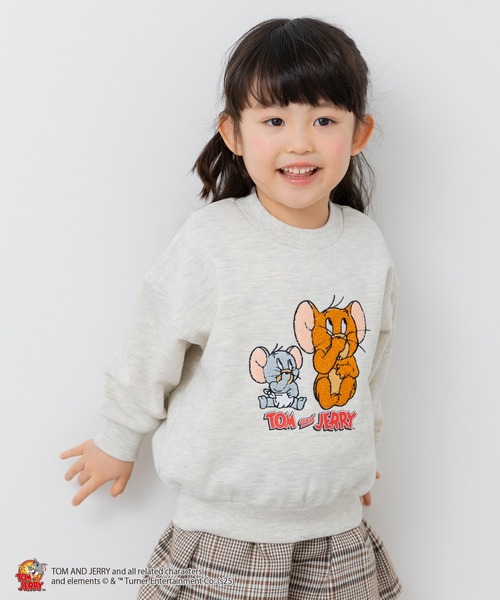 Tom＆Jerry（トムアンドジェリー）の「〈トムとジェリー〉裏毛トレーナー（スウェット・キッズ・C/D/E/F/A/B・120cm/130cm/140cm/80ｃｍ/90cm/100cm/110cm）」の7枚目の写真