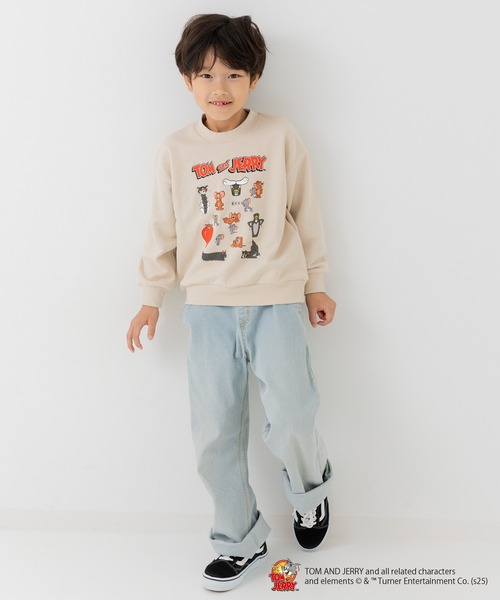 Tom＆Jerry（トムアンドジェリー）の「〈トムとジェリー〉裏毛トレーナー（スウェット・キッズ・C/D/E/F/A/B・120cm/130cm/140cm/80ｃｍ/90cm/100cm/110cm）」の8枚目の写真