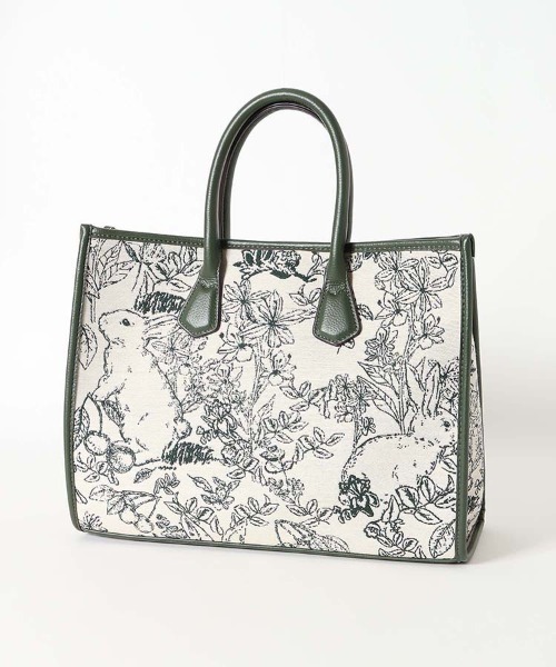 Bleu Bleuet(ブルーブルーエ)の「ゴブランA4 2wayトート(トートバッグ・レディース・ブラウン/グリーン/ブラック・FREE)」の17枚目の写真