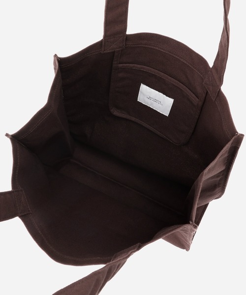 Saturdays NYC（サタデーズ ニューヨークシティ ）の「Established USA Tote Bag（トートバッグ・メンズ・イエロー/キナリ/ダークブラウン/ブラック・FREE）」の16枚目の写真