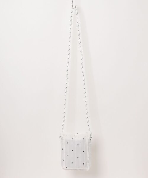 Mignonjour(ミニョンジュール)の「Mignonjour/フラワードットミニショルダーバッグ M2844(ショルダーバッグ・レディース・ホワイト/ブラック/レッド・FREE)」の9枚目の写真