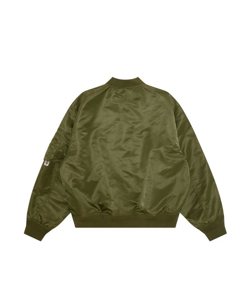 エイプMA-1ジャケット　G AAPE NOW MA-1 JACKET（ミリタリージャケット）｜AAPE BY A BATHING