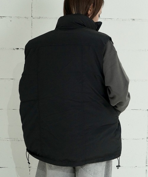 THE MILES（ザ マイルズ）の「ミリタリー 中綿 ベスト（ベスト・メンズ・カーキ/ブラック・X-LARGE/MEDIUM/LARGE）」の6枚目の写真