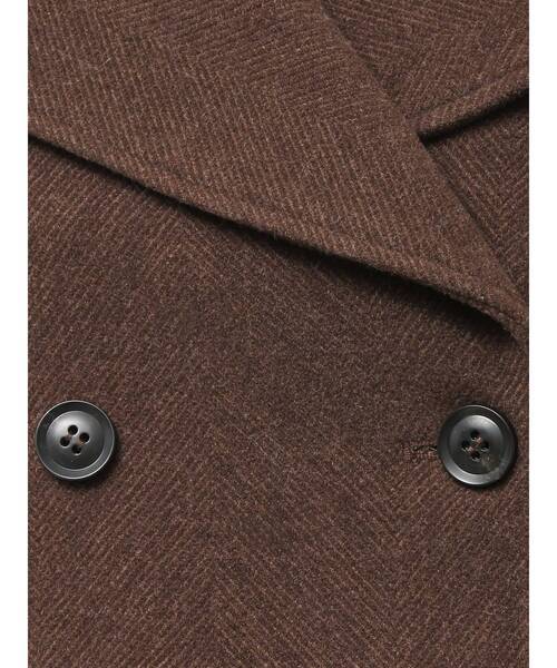 MERCURYDUO（マーキュリーデュオ）の「クロップドジャケット（その他アウター・レディース・ライトグレー/ブラウン・FREE）」の22枚目の写真