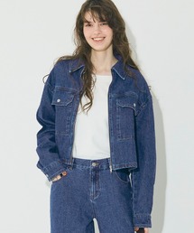 coca(coca) | 【WEB限定セール】デニムジップジャケット(デニムジャケット)