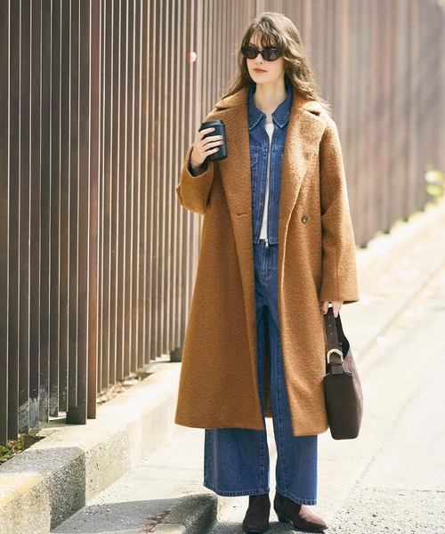 coca（coca）（コカ）の「【WEB限定セール】デニムジップジャケット（デニムジャケット・レディース・グレー/ブルー・M/L）」の8枚目の写真