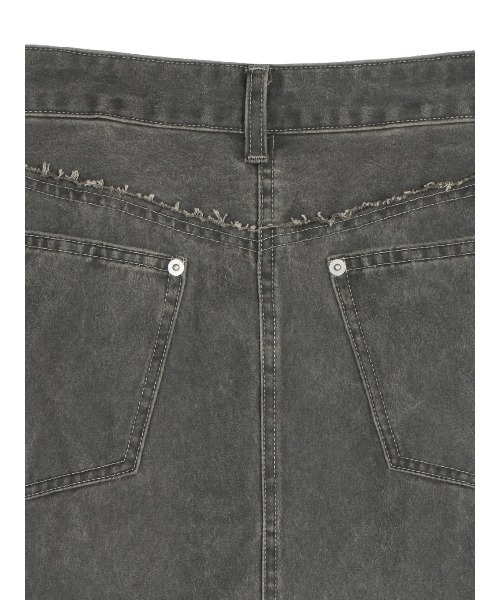 SYNTHETIC LEATHER WASH WIND SKIRT（スカート）｜Ameri（アメリ）の