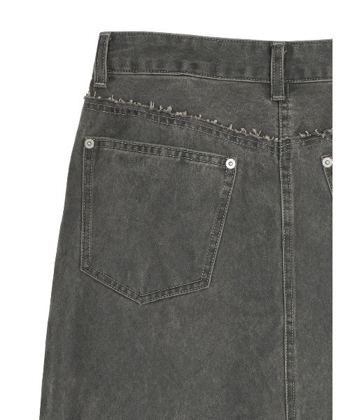 SYNTHETIC LEATHER WASH WIND SKIRT（スカート）｜Ameri（アメリ）の