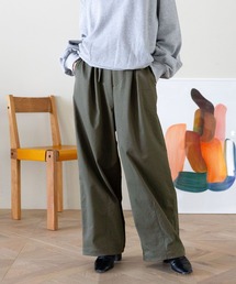 ツイルタックボリュームパンツ