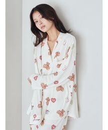 gelato pique（ジェラートピケ）の「フェイバリット総柄シャツ（ルームウェア/パジャマ）」