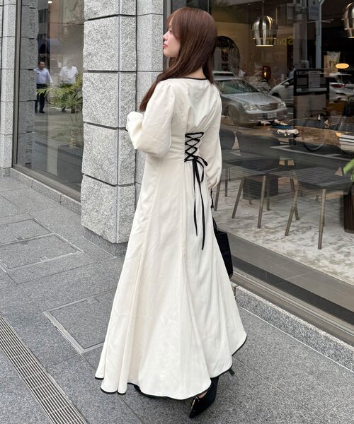 セール】【インフルエンサー企画】Yui ロングワンピース（ワンピース