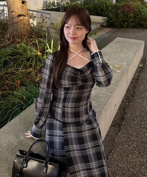 セール】【インフルエンサー企画】Yui ロングワンピース（ワンピース