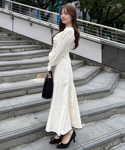 セール】【インフルエンサー企画】Yui ロングワンピース（ワンピース