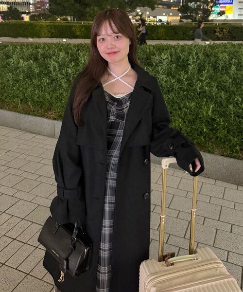 OLIVE des OLIVE(オリーブデオリーブ)の「【インフルエンサー企画】Yui ロングワンピース(ワンピース・レディース・ブラック/ブラウン/アイボリー・FREE)」の5枚目の写真