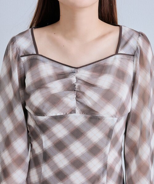 OLIVE des OLIVE(オリーブデオリーブ)の「【インフルエンサー企画】Yui ロングワンピース(ワンピース・レディース・ブラック/ブラウン/アイボリー・FREE)」の20枚目の写真