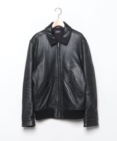 A.P.C アーペーセー　MOTO BLOUSON XS black A.P.C.（アーペーセー）＞アウター類入荷しました。 / スタッフ