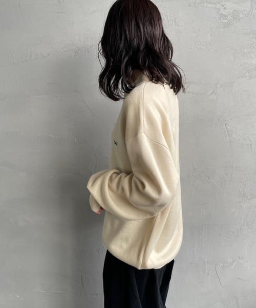 未使用級✨フォクシー Letter F ポロニット Fロゴ バイカラー 近年 S 未使用級✨フォクシー Letter F ポロニット Fロゴ バイカラー 近年 S