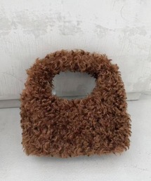 Nadana（ナダナ）の「プードルボアハンドバッグ（ハンドバッグ）」