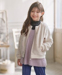 組曲（クミキョク）の「【150-160㎝】スノーフラワー ブルゾン（パーカー）」