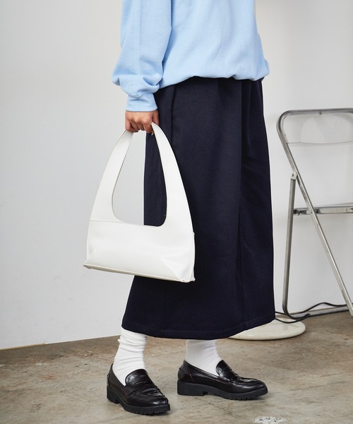 THOUSAND MILE(サウザンドマイル)の「THOUSAND MILE/サウザンドマイル ZIP BLOUSON&SKIRT&BAG SET UP セットアップ ジップブルゾン&スカート&バッグ(セットアップ・レディース・ネイビー/チャコール/ブラウン・FREE)」の22枚目の写真
