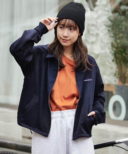 THOUSAND MILE(サウザンドマイル)の「THOUSAND MILE/サウザンドマイル ZIP BLOUSON&SKIRT&BAG SET UP セットアップ ジップブルゾン&スカート&バッグ(セットアップ・レディース・ネイビー/チャコール/ブラウン・FREE)」の7枚目の写真