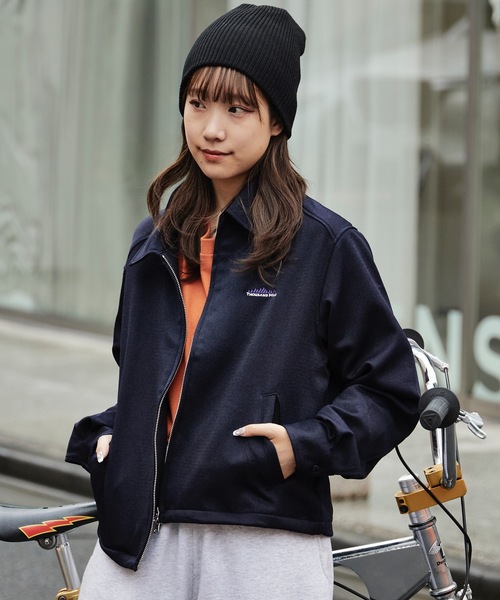 THOUSAND MILE(サウザンドマイル)の「THOUSAND MILE/サウザンドマイル ZIP BLOUSON&SKIRT&BAG SET UP セットアップ ジップブルゾン&スカート&バッグ(セットアップ・レディース・ネイビー/チャコール/ブラウン・FREE)」の19枚目の写真
