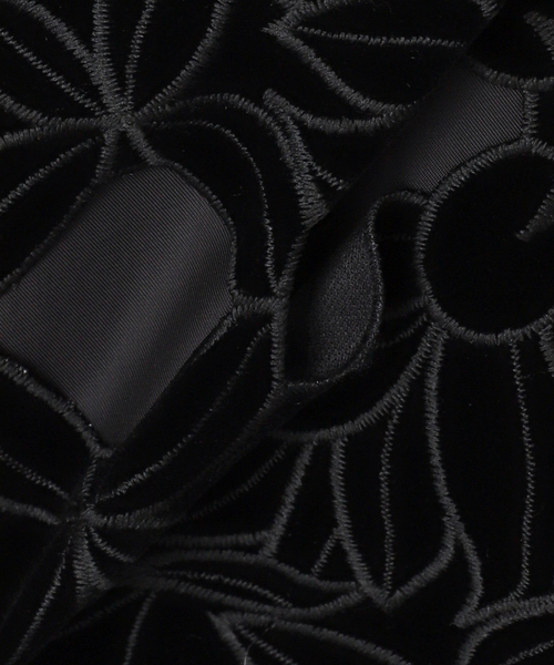 IENA LA BOUCLE(イエナラブークル)の「IENA LA BOUCLE カットワークベロアスカート(スカート・レディース・ブラック・36/38)」の18枚目の写真