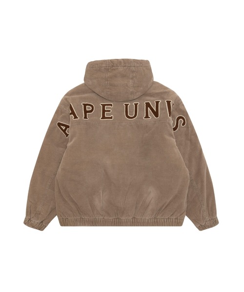 AAPE BY A BATHING APE(エーエイプバイアベイシングエイプ)の「AAPE MAIN JACKET(ミリタリージャケット・レディース・ライトブラウン・X-SMALL/XX-SMALL)」の2枚目の写真
